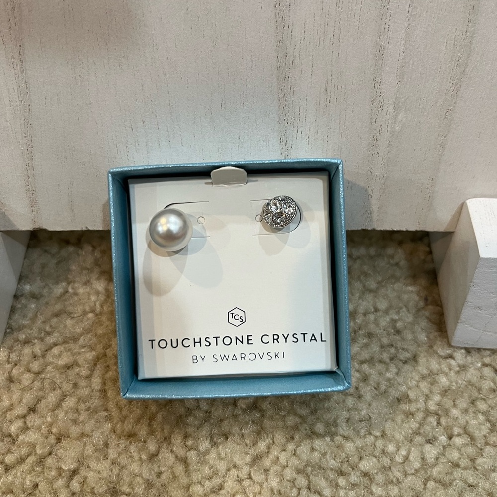 Touchstone Crystal Flipside Earrings